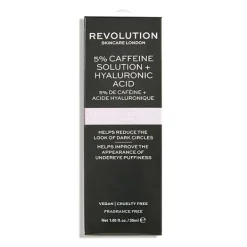 5% Caffeine Solution + Hyaluronic Acid*REVOLUTION SKINCARE New