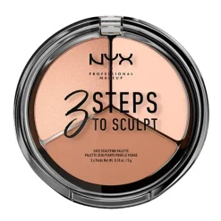 3 Steps To Sculpt*NYX PROFESSIONAL MAKE UP New