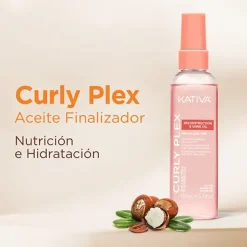 New KATIVA Aceite Capilar Curly Plex