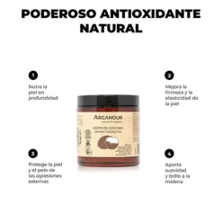 Aceite de Coco Ecológico*ARGANOUR Discount
