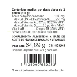 Hot ANA MARIA LA JUSTICIA Aceite de Hígado de Bacalao