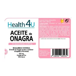 New H4U Aceite De Onagra