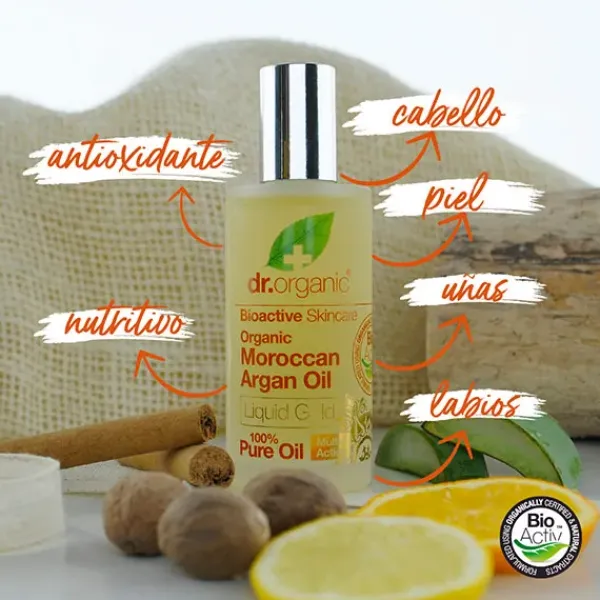 Aceite Puro Natural De Aceite De Argán*DR. ORGANIC Discount