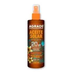 New AGRADO Aceite Solar SPF 20
