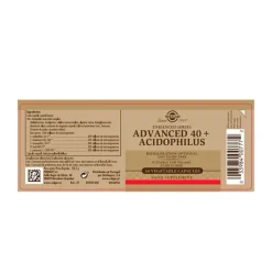 Hot Advanced 40+ Acidophilus Complementos Alimenticios