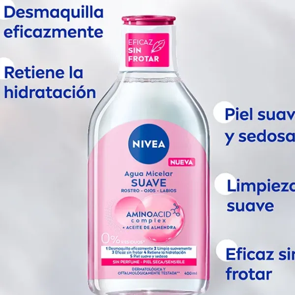 Agua Micelar 3 En 1*NIVEA Clearance