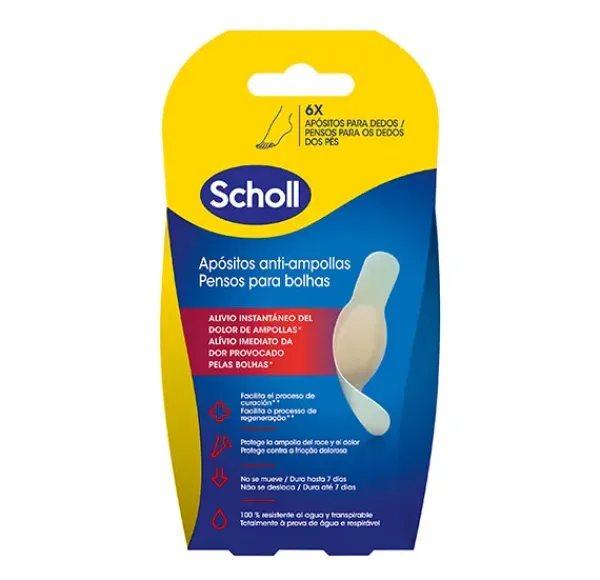 Apósitos Anti-Ampollas Dedos*SCHOLL