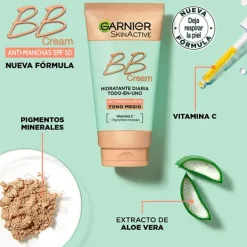 Bb Cream Anti-Manchas Spf50*GARNIER Clearance