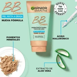 BB Cream Piel Mixta A Grasa SPF20*GARNIER Clearance