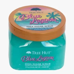 New TREE HUT Blue Lagoon Shea Sugar Scrub