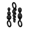 SATISFYER Booty Call (Set Of 3) Black