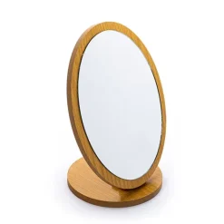 Botanical Wooden Round Mirror*TRI-COASTAL New