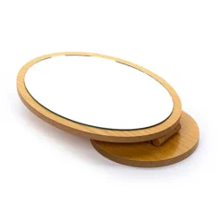 Botanical Wooden Round Mirror*TRI-COASTAL New