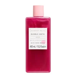 New SUNDAY RAIN Bubble Bath Rose