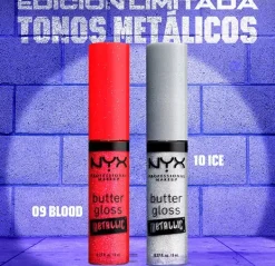 Butter Gloss Metallic*NYX PROFESSIONAL MAKE UP Discount