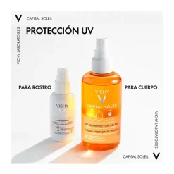 Hot VICHY Capital Soleil Enhanced Tan Water Spf50+