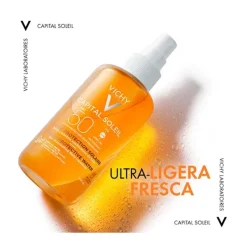 Hot VICHY Capital Soleil Enhanced Tan Water Spf50+
