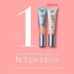 New CC+ Cream Full-Coverage Foundation With SPF 50+ Bases De Maquillaje