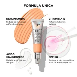 New CC+ Cream Full-Coverage Foundation With SPF 50+ Bases De Maquillaje
