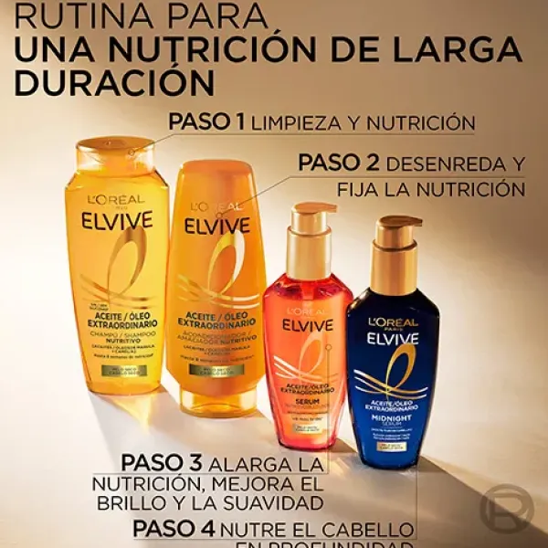 Champú Aceite Extraordinario*ELVIVE Discount
