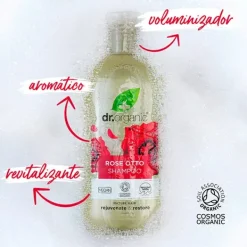 Hot DR. ORGANIC Champú Natural De Rose Otto