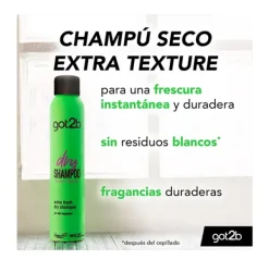Champú Seco Extra Fresh*GOT2B Outlet