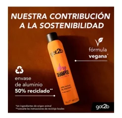 Hot GOT2B Champú Seco Extra Textura