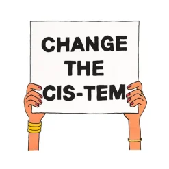 Change The Cis-Tem T-Shirt*QUEENDOM Outlet