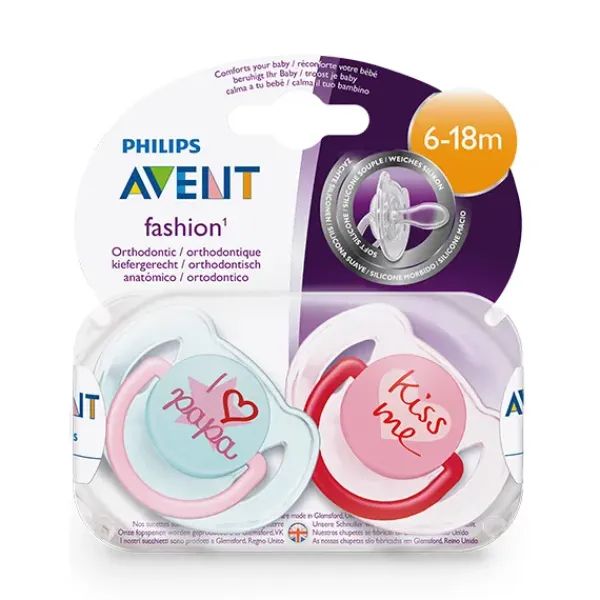 PHILIPS AVENT Chupetes Classic 6-18M