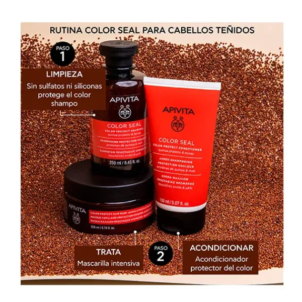 Hot APIVITA Color Seal Acondicionador Sellador Del Color