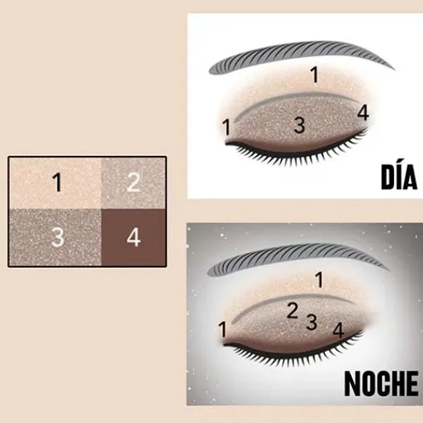 Online Colorstay Day To Night Eyeshadow Quad Sombras De Ojos