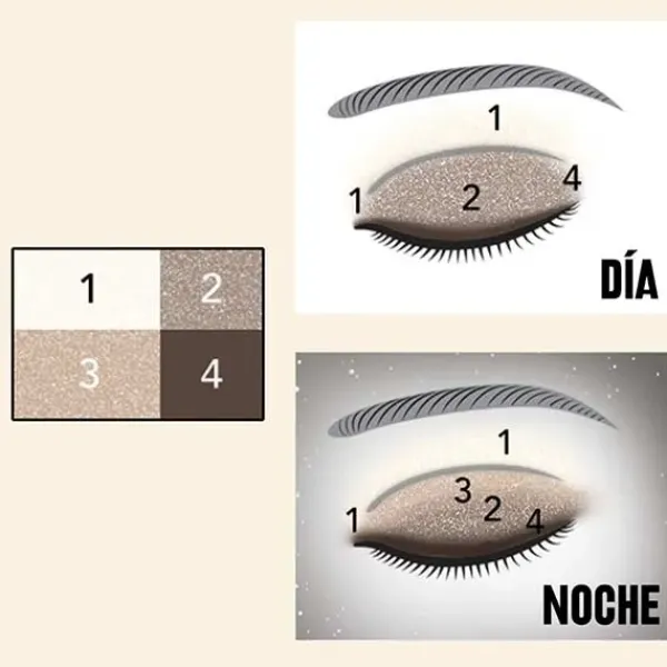 Online Colorstay Day To Night Eyeshadow Quad Sombras De Ojos