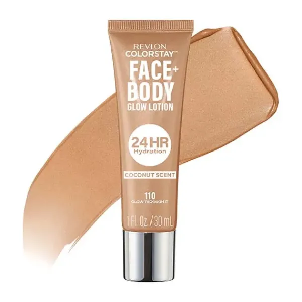 Discount REVLON Colorstay Face And Body Glow Lotion