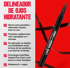 New Colorstay Lash Serum + Liner Delineadores De Ojos
