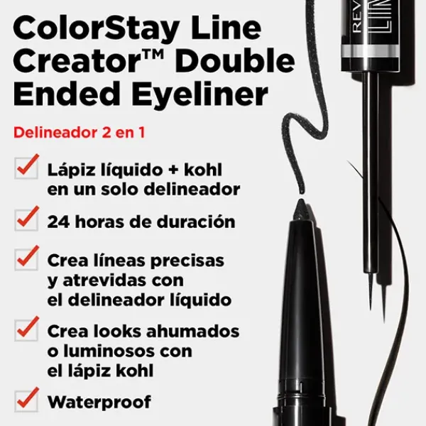 Hot Colorstay Line Creator Delineadores De Ojos