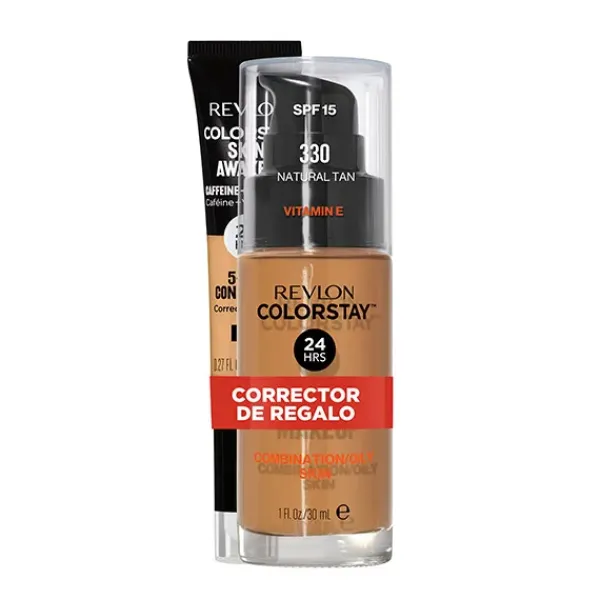 Clearance Colorstay Makeup Piel Mixta/Grasa + Regalo Skin Awaken Bases De Maquillaje