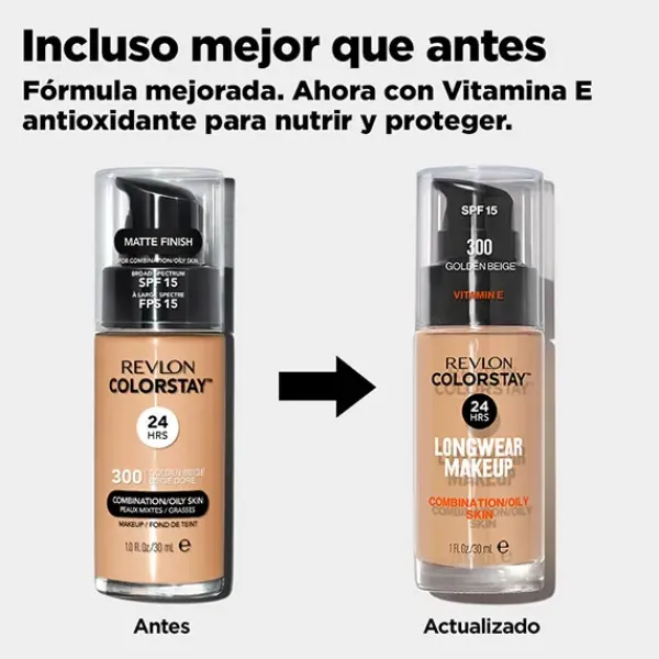 Best Colorstay Makeup Piel Mixta/Grasa Bases De Maquillaje