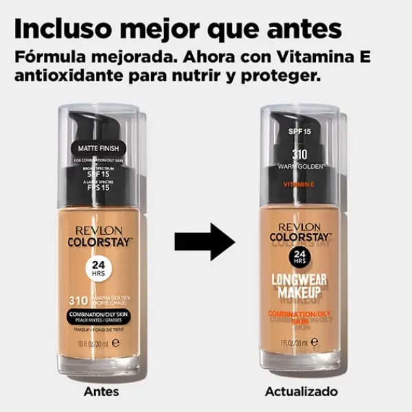 Best Colorstay Makeup Piel Mixta/Grasa Bases De Maquillaje