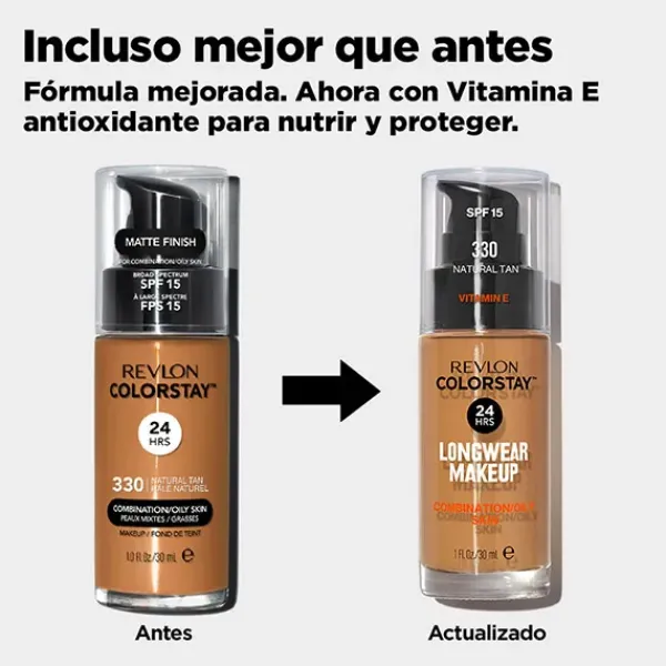 Best Colorstay Makeup Piel Mixta/Grasa Bases De Maquillaje