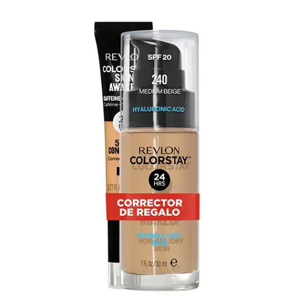 Discount Colorstay Makeup Piel Normal/Seca + Regalo Skin Awaken Bases De Maquillaje