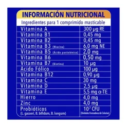 Clearance Comprimidos Masticables Defense Junior Complementos Alimenticios