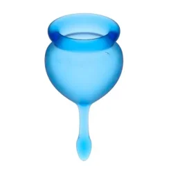 Discount SATISFYER Copa Menstrual Azul Oscuro Feel Good