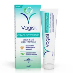 New VAGISIL Cuidado Incontinencia Crema 2 En 1
