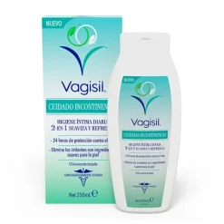 VAGISIL Cuidado Incontinencia Higiene Íntima Diaria 2 En 1