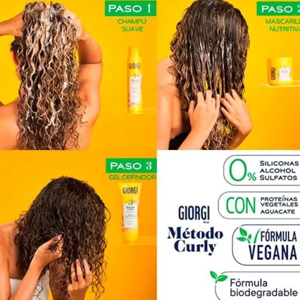 Curly Método Paso 1*GIORGI New