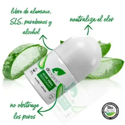 Desodorante En Roll On De Aloe Vera Orgánico*DR. ORGANIC Clearance