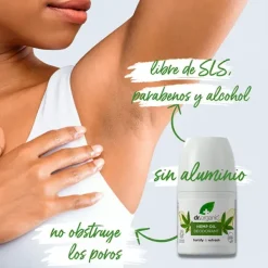 New DR. ORGANIC Desodorante Hemp Oil