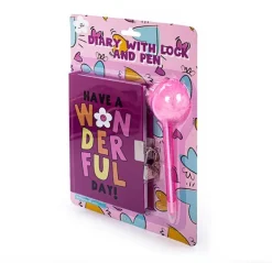 New GDO Diary With Lock And Pen