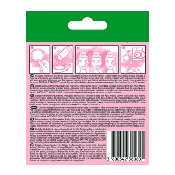 Discos Desmaquillantes Reutilizables*GARNIER