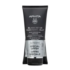 Sale APIVITA Duplo Limpiador Detox Negro